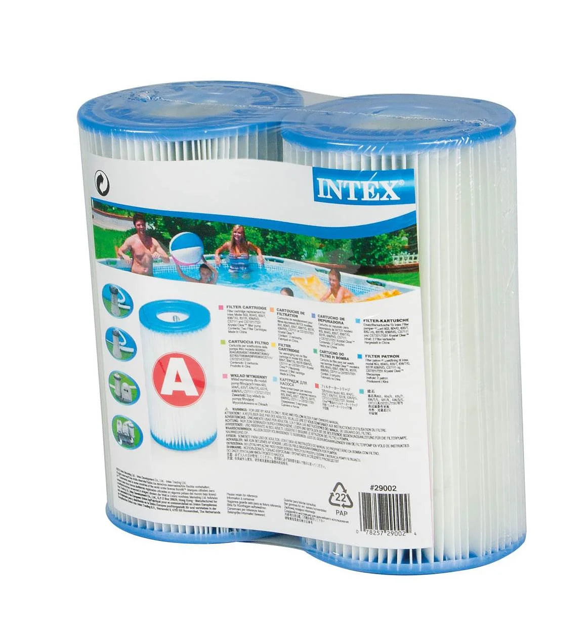 12ft x 30in Easy Set Pool with Pump & Filter Cartridge Y4955