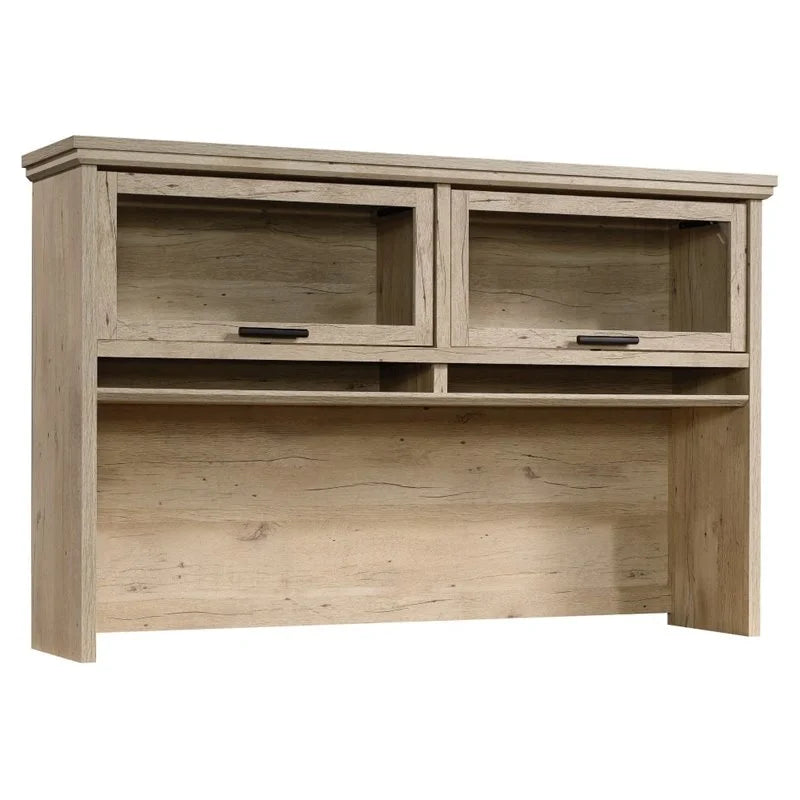 L-Shaped Desk & Large Hutch R350