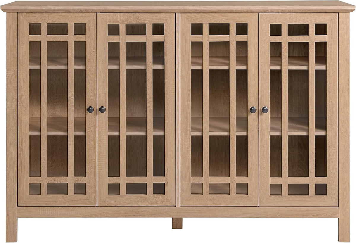4 Door Glass Storage Cabinet A39426