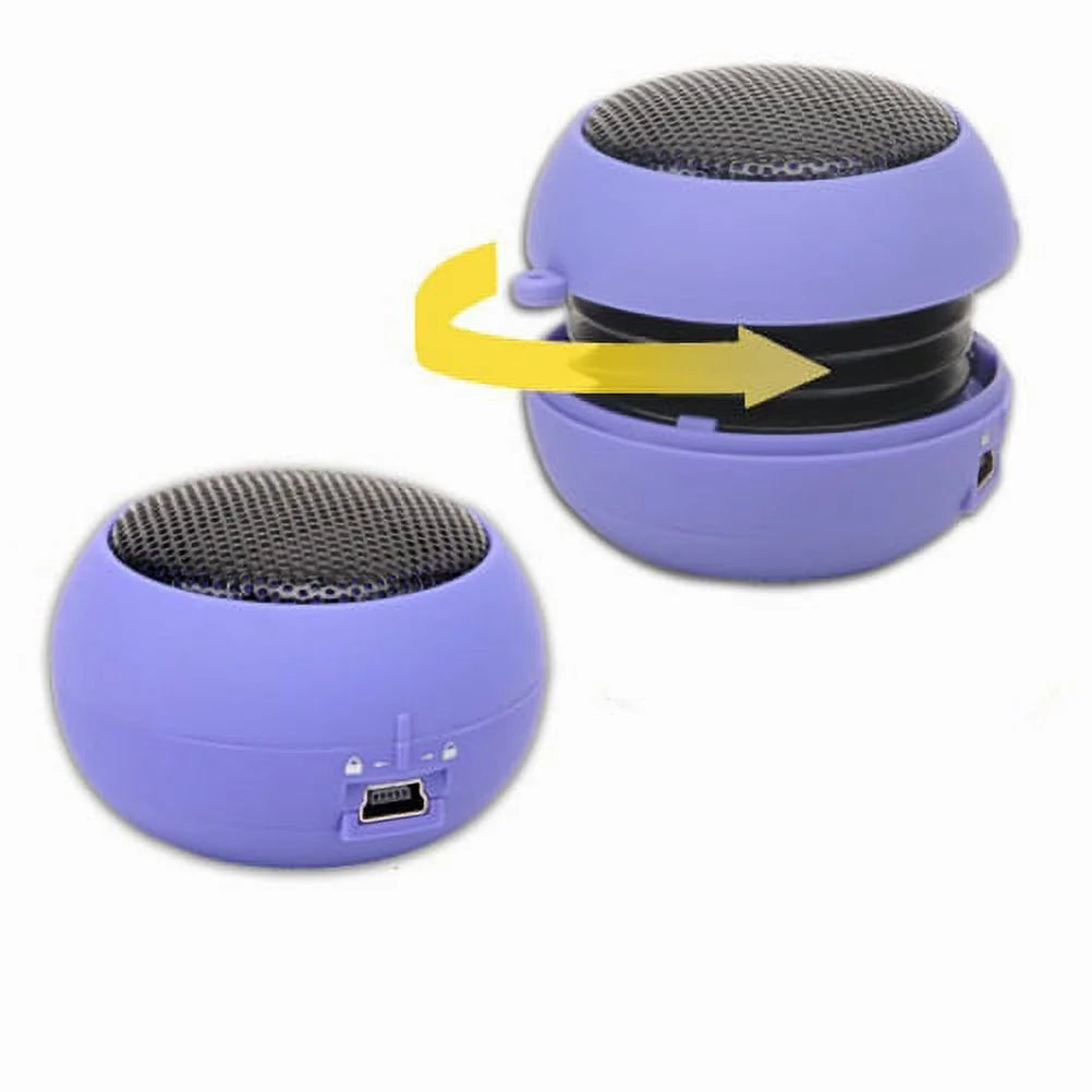 Purple Rechargeable Portable Speaker Q7924