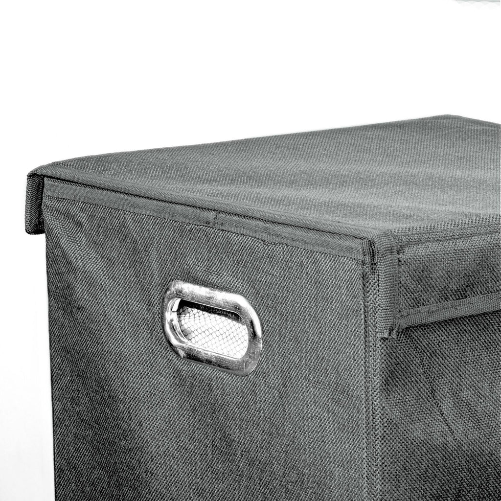 Grey Collapsible Laundry Hamper L759