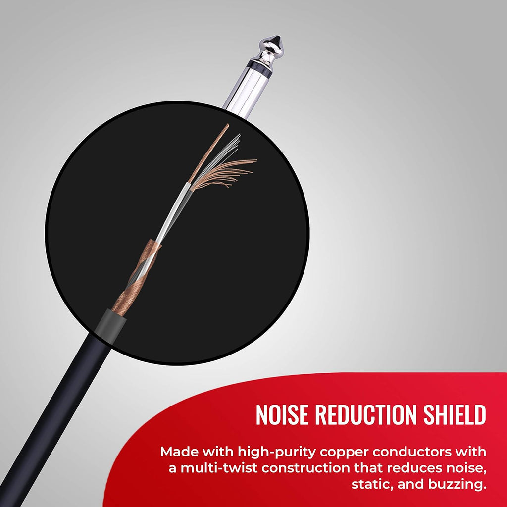 Speaker Cable Straight to Straight 25 ft 1/4 Plugs O333299