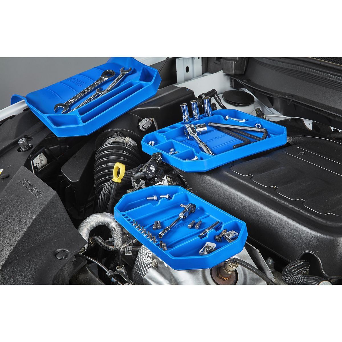 Medium 10 in. x 9 in. Flexible Parts Tray L752733