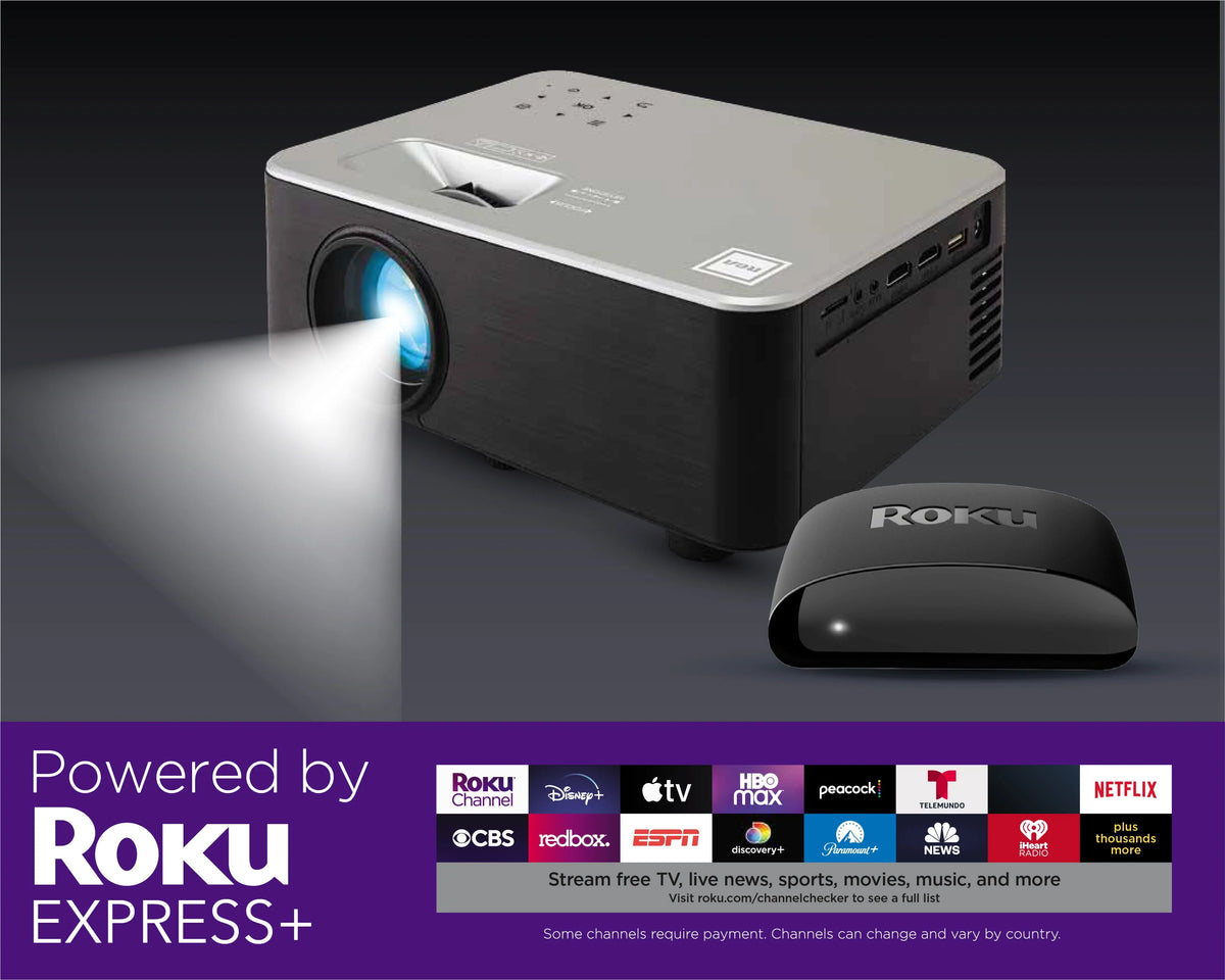 720p Smart Wi-Fi Home Theater Projector K417