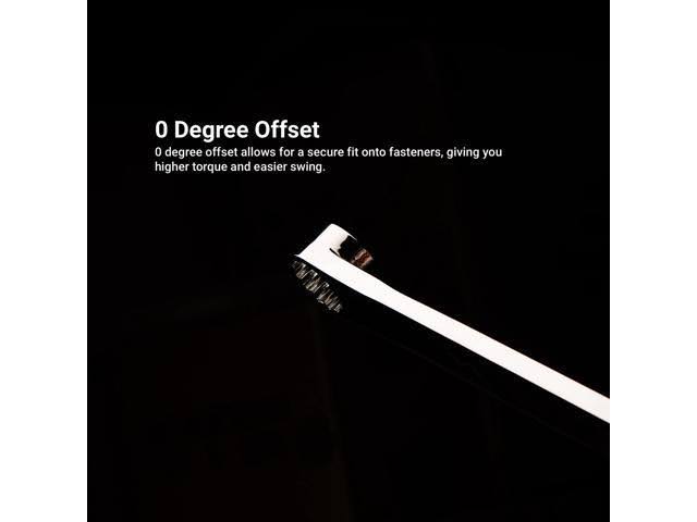 0 Degree Offset Extra Long Box End Wrench Set, Metric, 8-19 mm, 12 Sizes, 6-Piece N58028