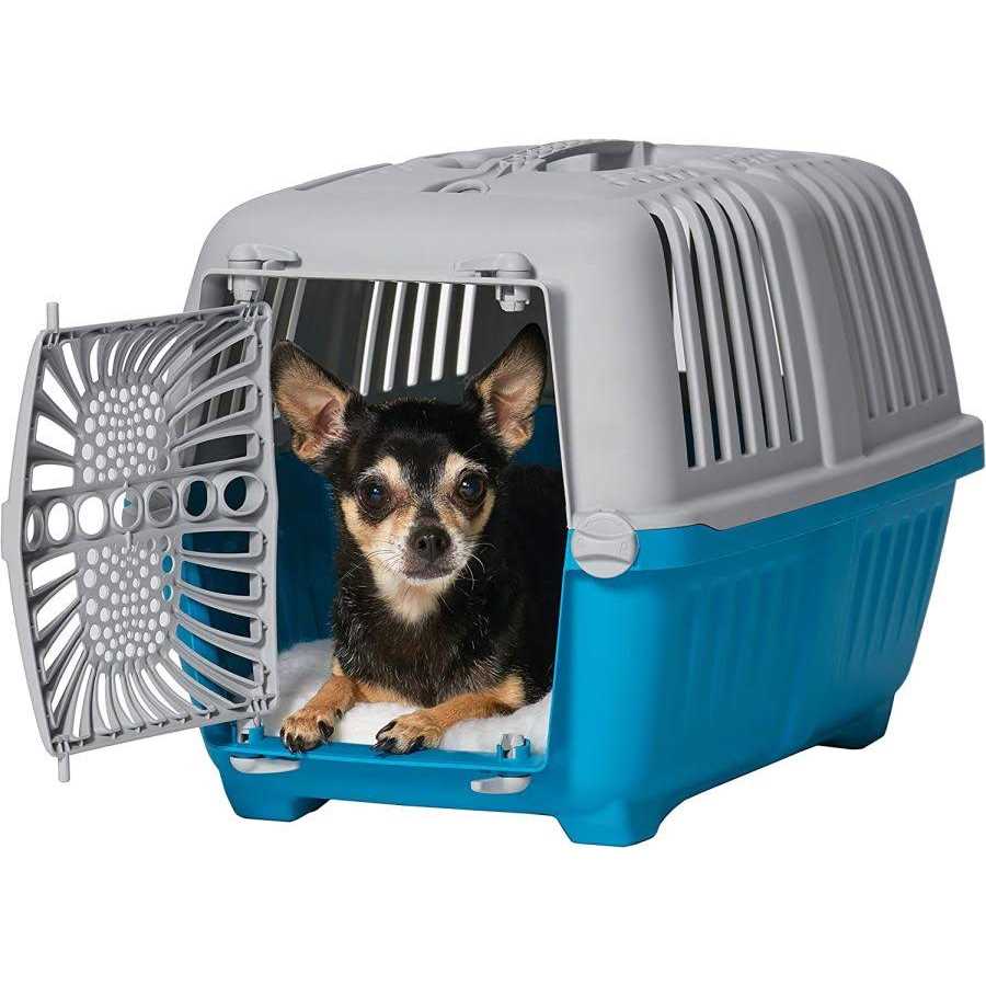 Plastic Door Travel Carrier Pet Kennel Z9634