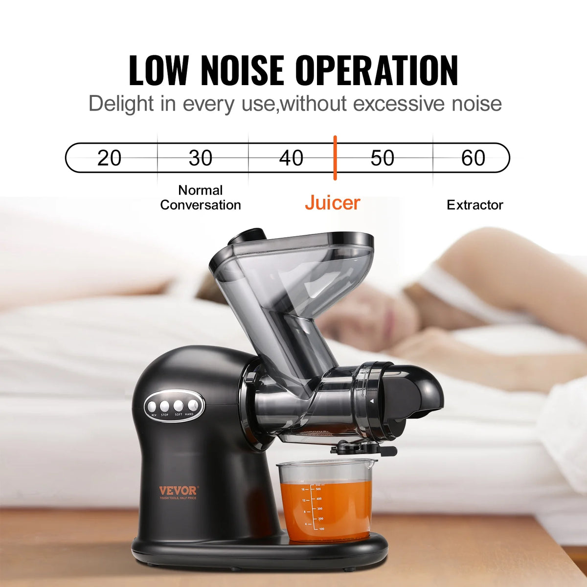 Masticating Slow Juicer Electric Cold Press I1444