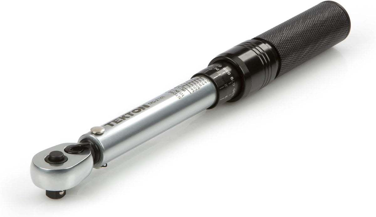 1/4 Inch Drive Dual-Direction Click Torque Wrench & 1/2 Inch Drive Click Torque Wrench P747