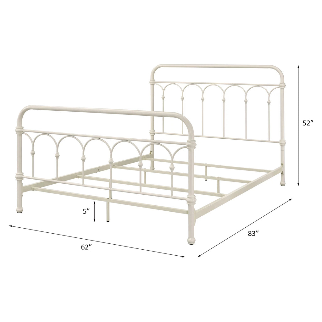 White Queen Bed S668