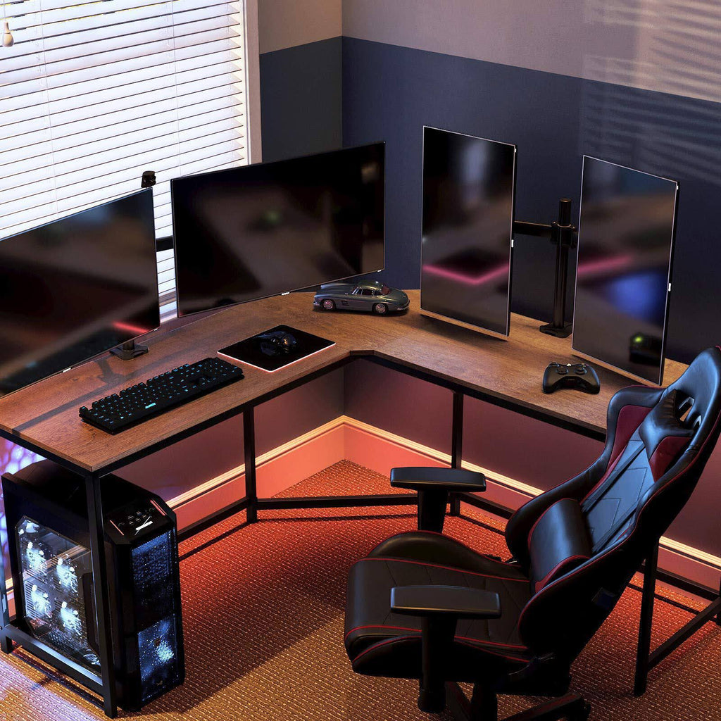 L-Shaped Corner Computer Desk N905