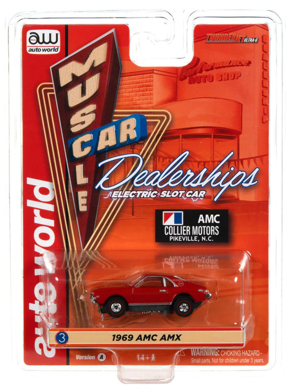 1969 AMC AMX HO Scale Slot Car U23253