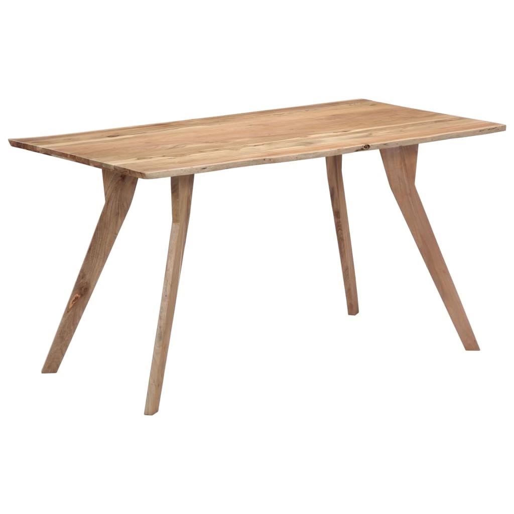 Solid Acacia Wood Dining Table B15395