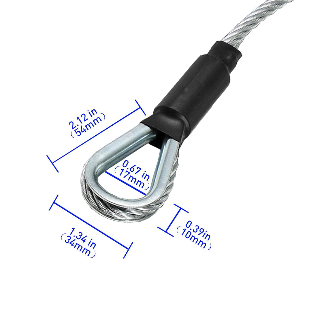 1/4 Inch Galvanized Steel Cable (180 FT) G52967