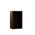 Espresso Brown Wall Open Shelf Kitchen Cabinet Q628747