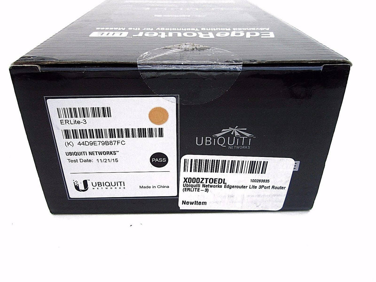 EdgeRouter Lite Router Gigabit Ethernet Z20247