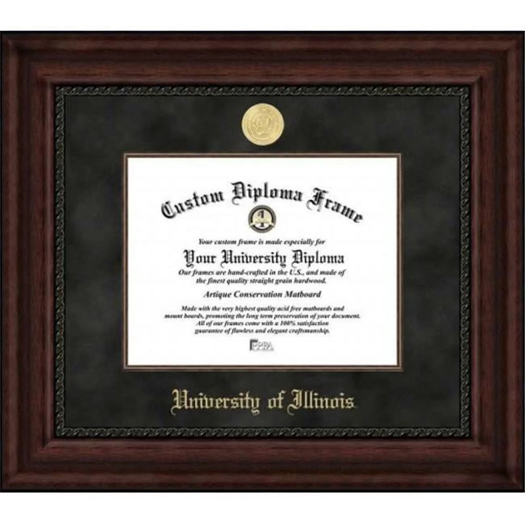 University of Illinois Executive Diploma Frame L845382