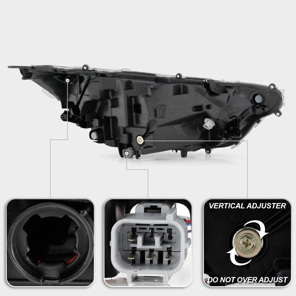 LED Headlight Headlamp Assembly Driver Side E79354