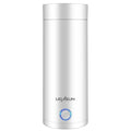 400ML Electric Travel Water Boiler Tea Cup WHITE EU K2692