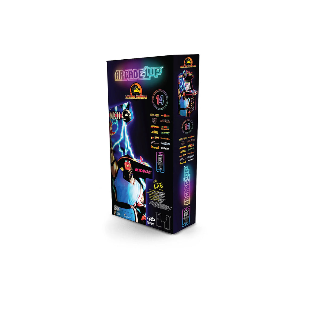 Arcade Game, 4-foot-tall stand-up cabinet, 14 classic games, 17-inch screen O180