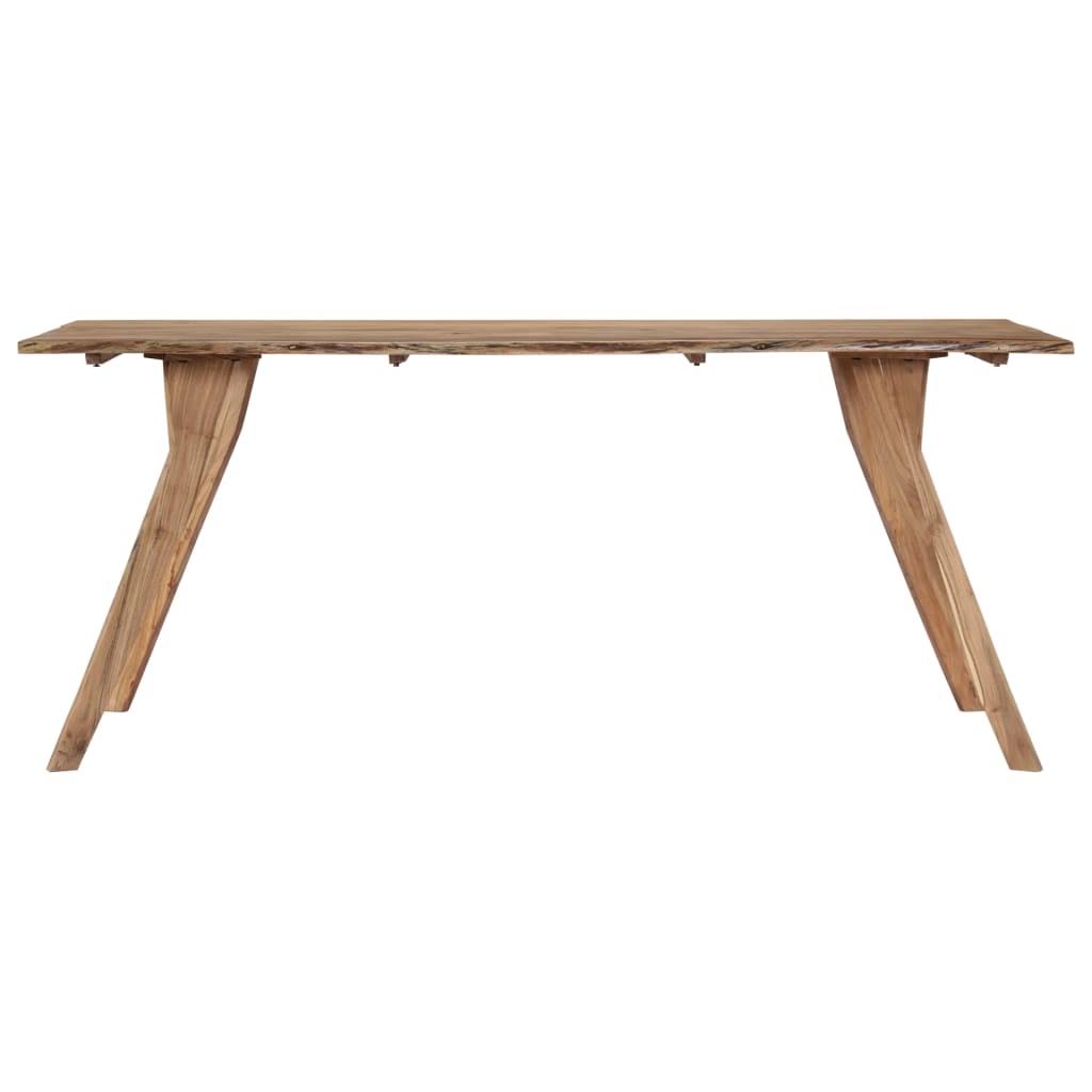 Solid Acacia Wood Dining Table B15395