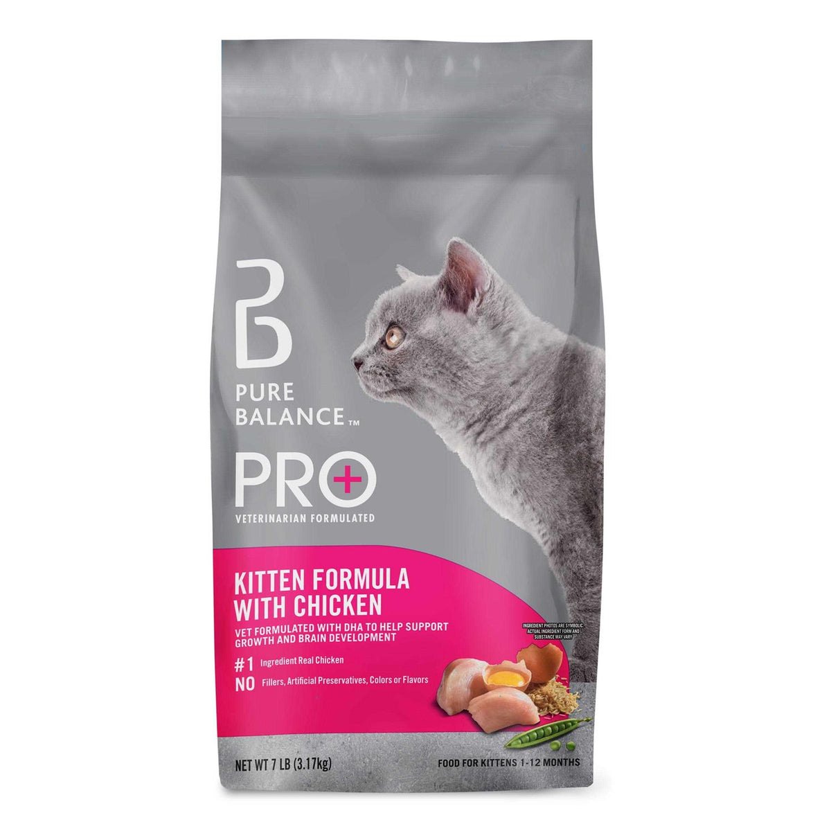 Kitten Formula with Chicken Dry Cat Food M57236