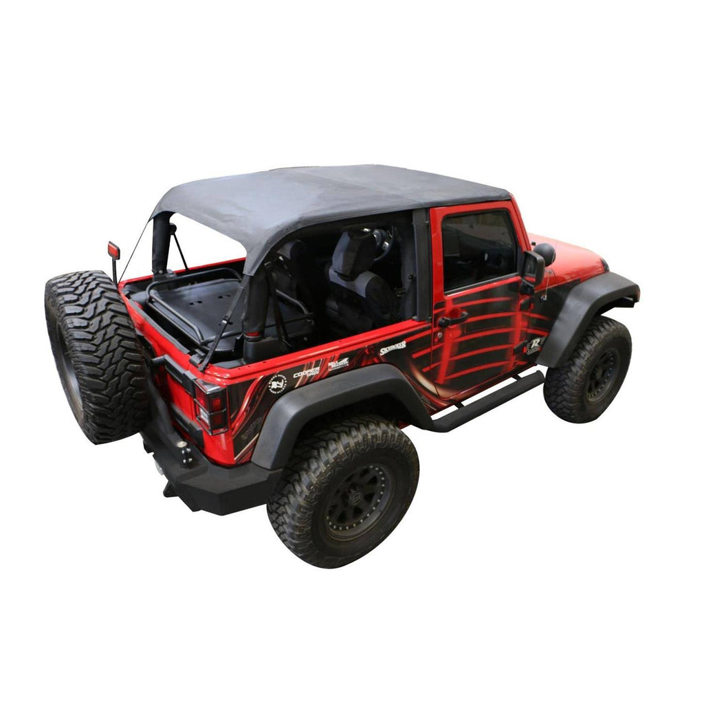 Frameless Soft Top Kit for Wrangler JK S23538