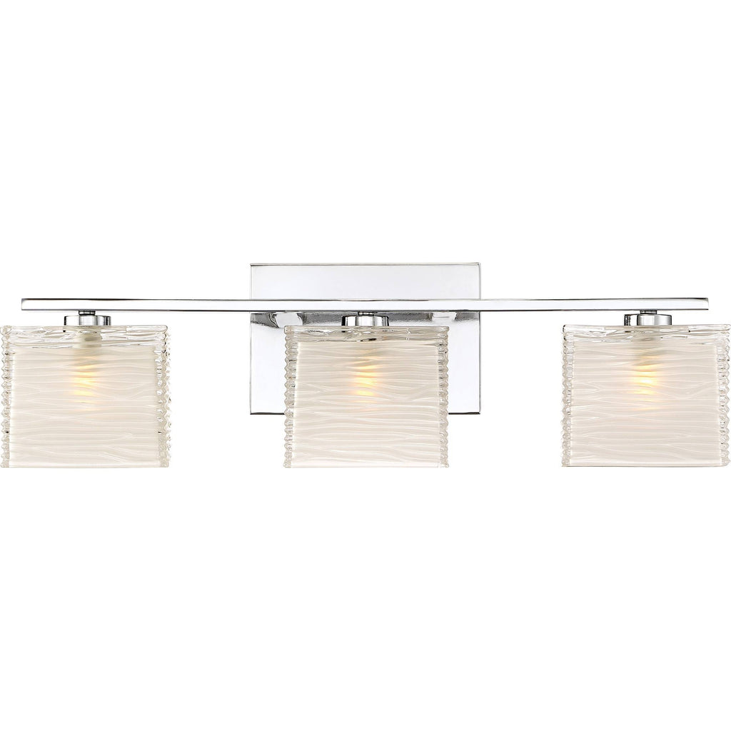 Polished Chrome 3 Bath Light F3890
