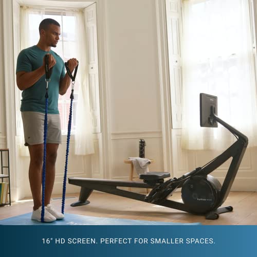 Wave Rowing Machine with 16" HD Touchscreen & Speakers - Foldable X2352
