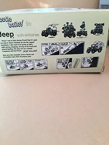 Die-Cast Beetle Bailey in Willys Jeep R512