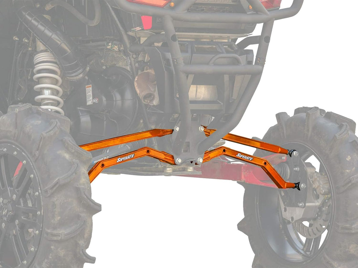 Orange High Clearance Rear Radius Arms for Polaris RZR XP 1000 U54597