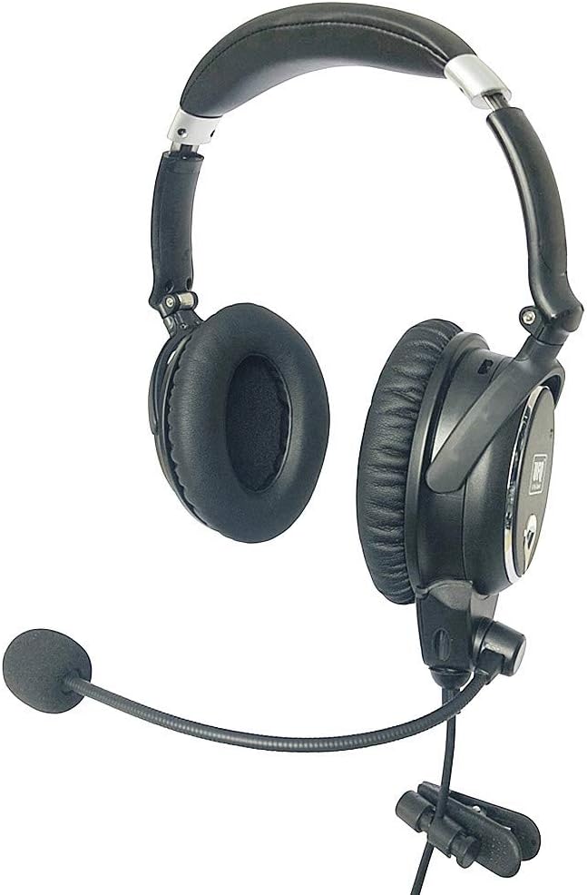 Aviation Headset with Metal Shaft and MP3 Input Q8207