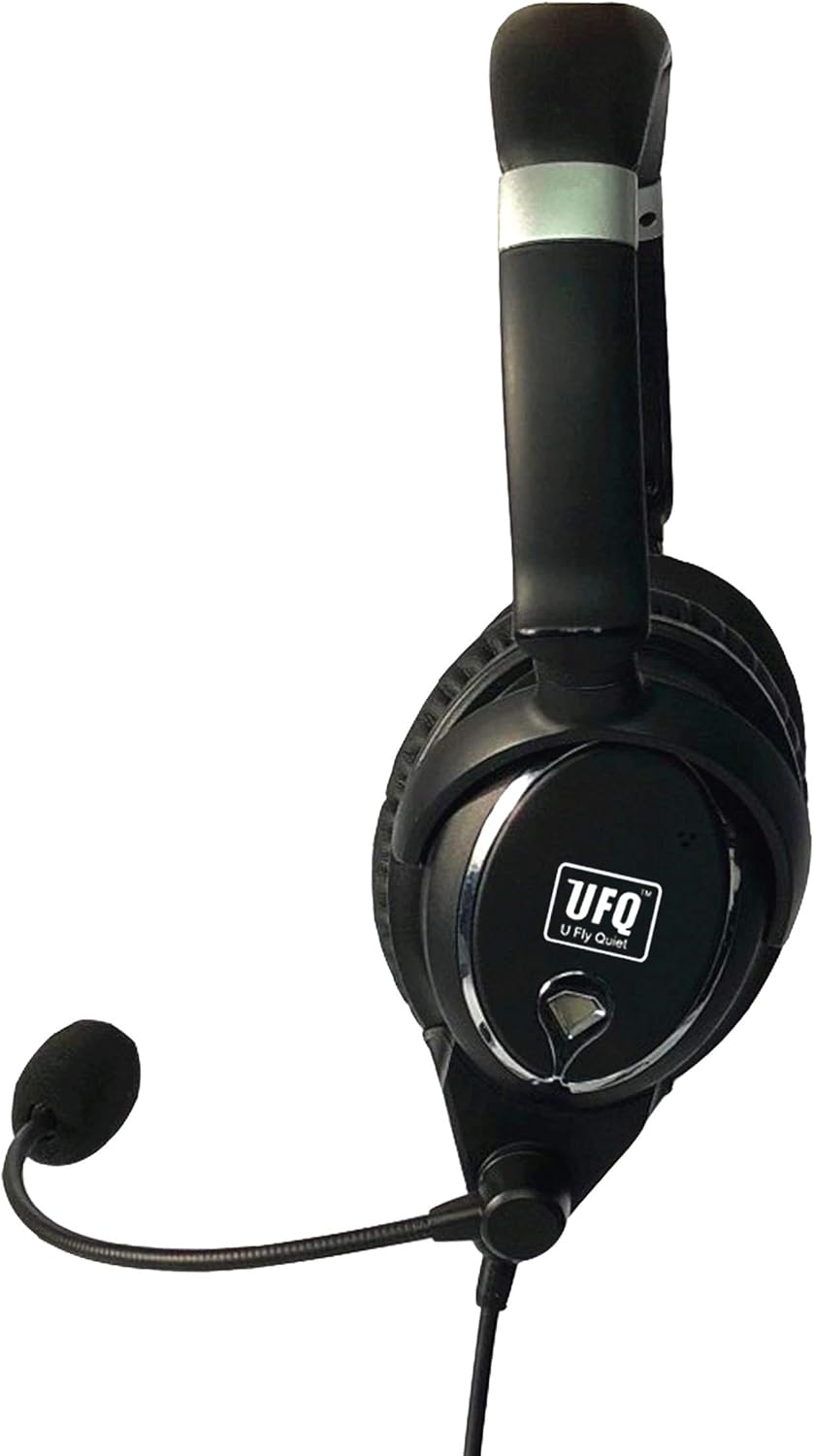 Aviation Headset with Metal Shaft and MP3 Input Q8207