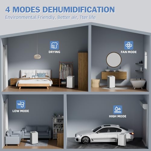 70 Pint Dehumidifier with Drain Hose T83775