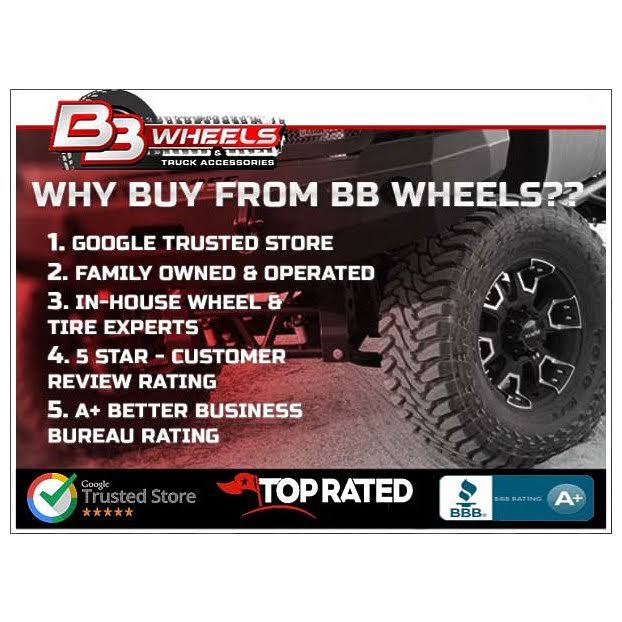 Gloss Black Milled 20x10 8x180.00 Wheel A4512