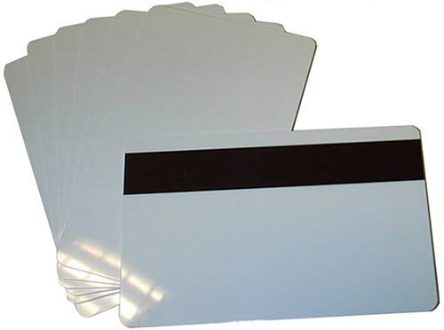 White Magnetic Stripe Cards 500 count N248