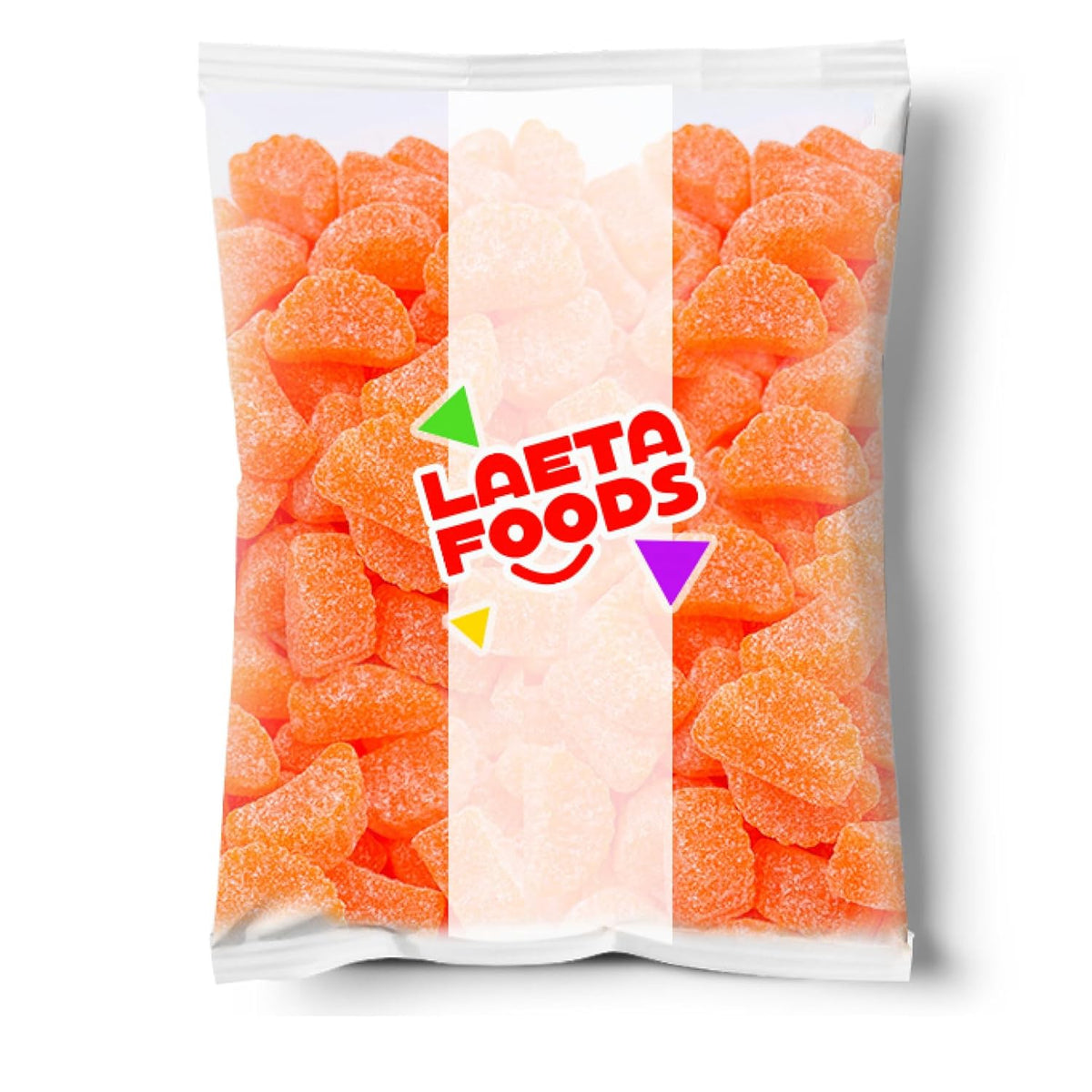 Orange Fruit Slices Jelly Candy (2 Pound Bag) L38042