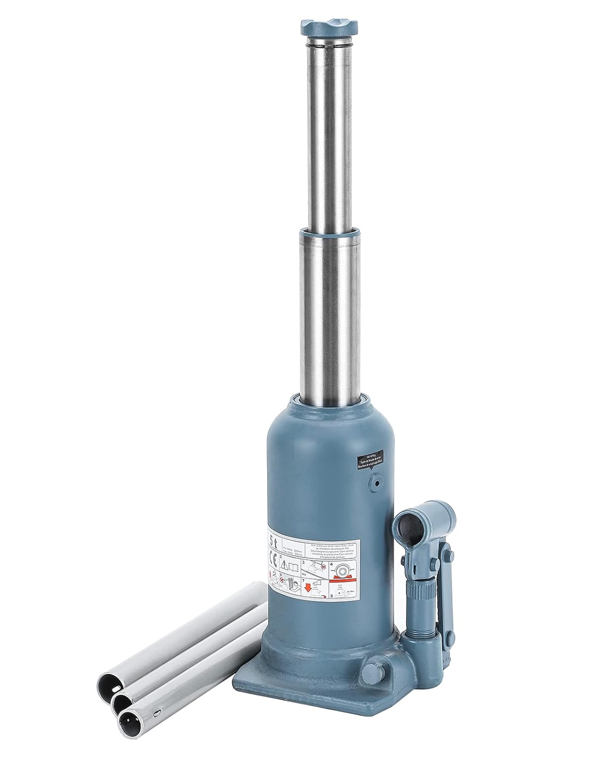 5 Ton Double Ram Hydraulic Bottle Jack T5711