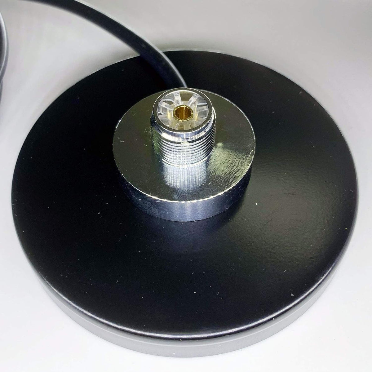 Dual Band VHF UHF Mobile Radio Antenna with Magnetic Base, PL259 Male Connector, 13 feet Cable, SMA Female Connector Adapter T5595