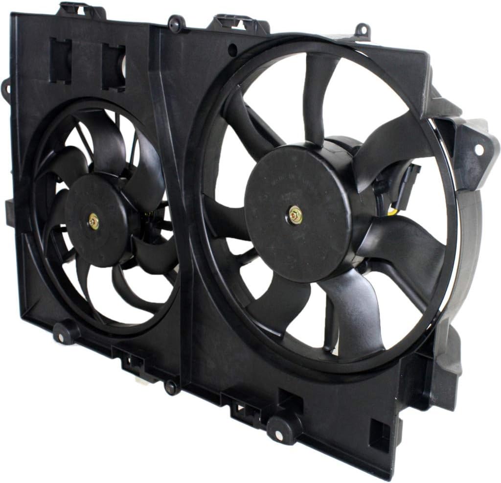 Radiator Fan for Chevy Equinox 2006 2007 2008 Dual Fan 3.4L Engine S3448