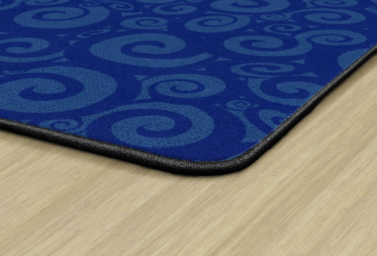 Blue 10'6 x 13'2 Carpet L2354