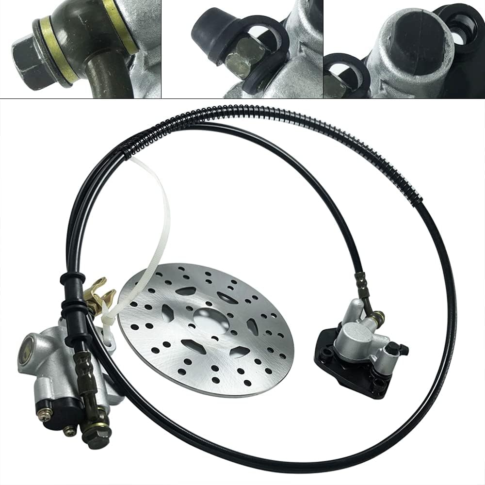 Rear Brake Caliper Assembly with 1.55m Hose Y5100