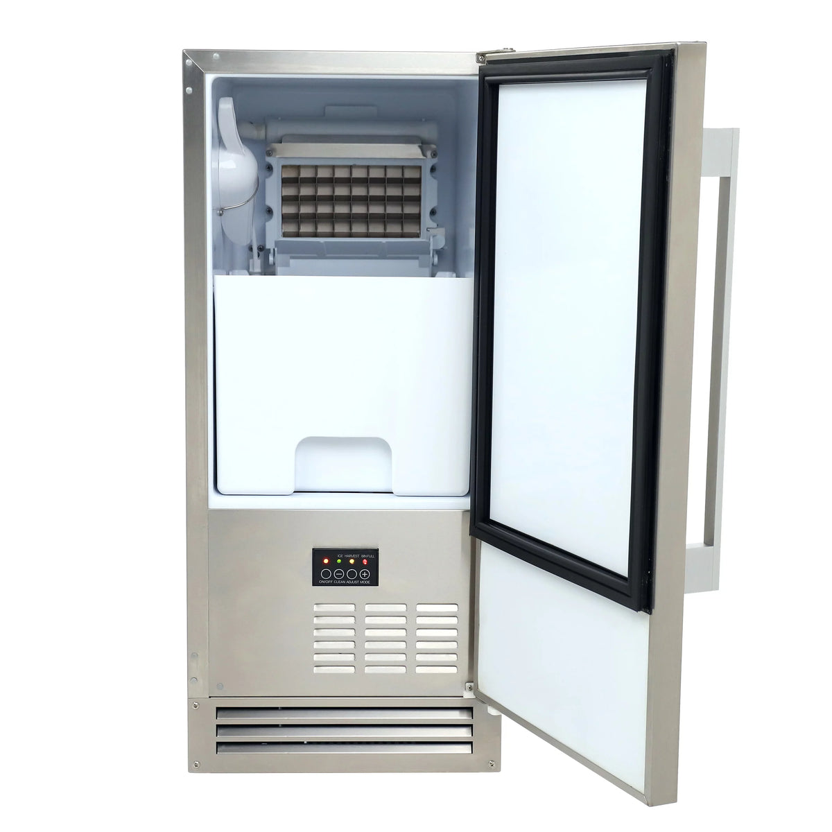 Commercial Built-In Ice Maker, 50 lb. Capacity, Stainless Steel K190882