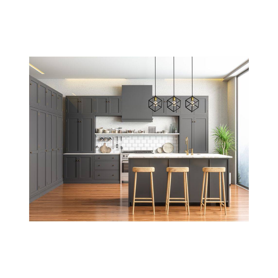 3 Light Island Light Bronze Finish K49439