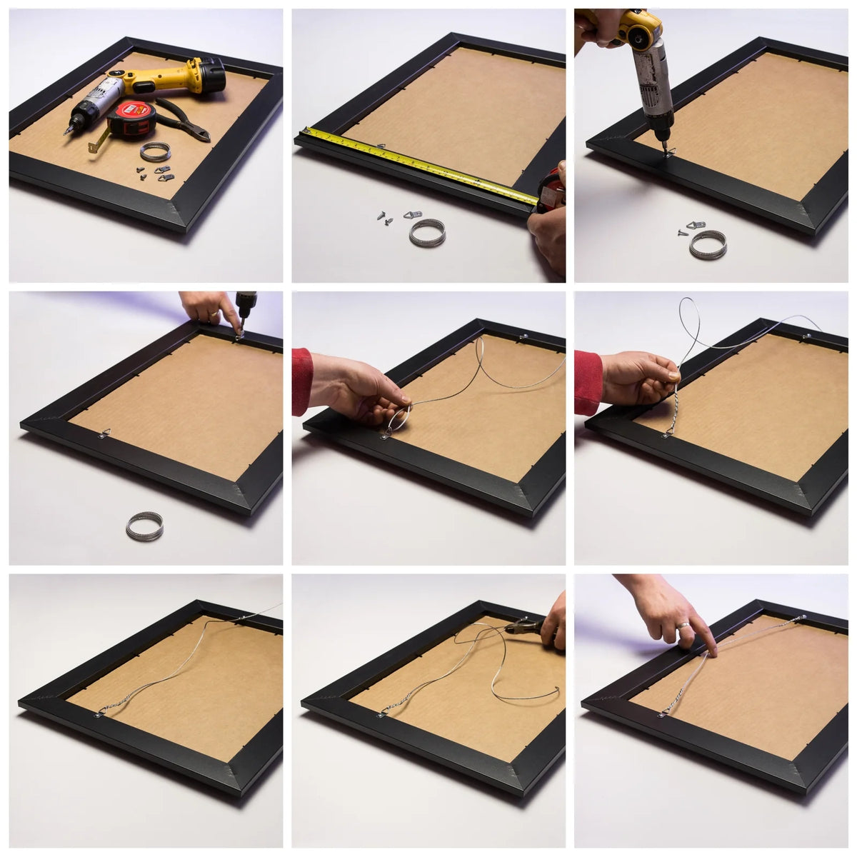 16x20 inch White Picture Frame H494