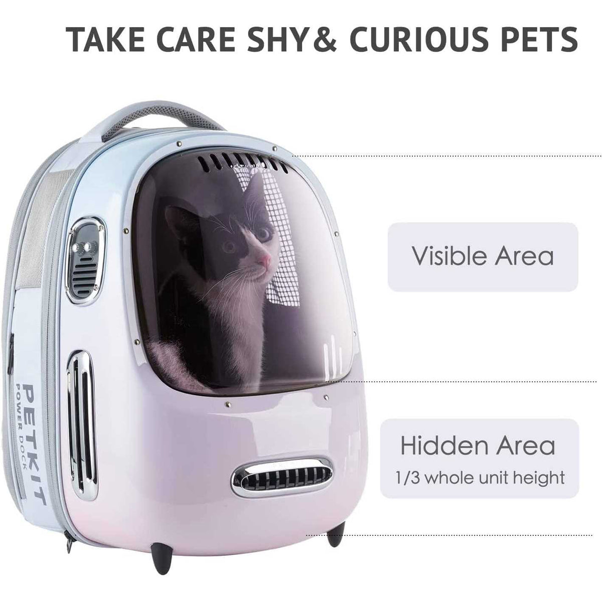Cat Backpack Carrier with Fan & Light K7766