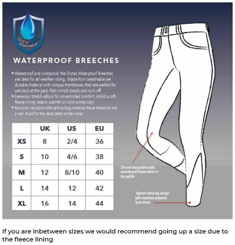 Waterproof Full Grip Ladies Breeches O976