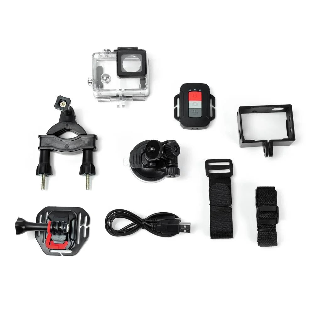 4K Ultra HD Wi-Fi Action Camera (Blue) J870847