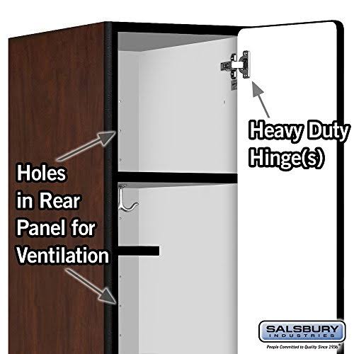 Mahogany Wood Locker C332