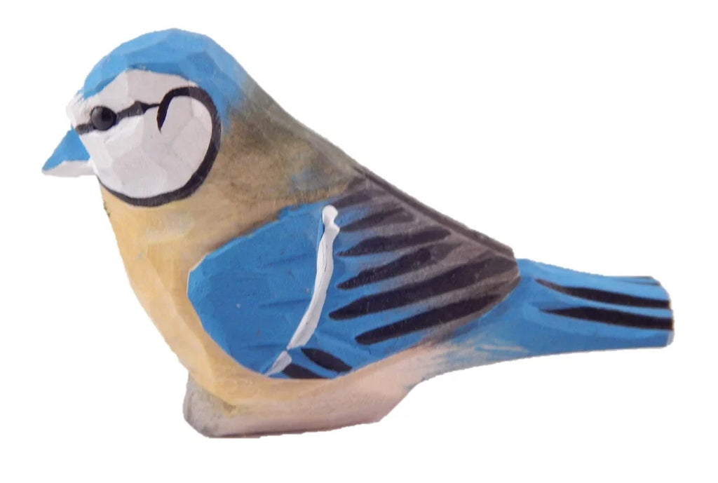 Blue Jay Wooden Carved Figure Z215314