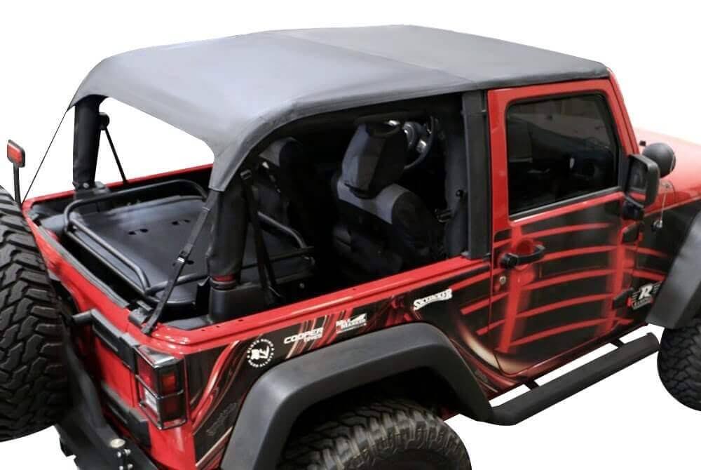 Frameless Soft Top Kit for Wrangler JK S23538